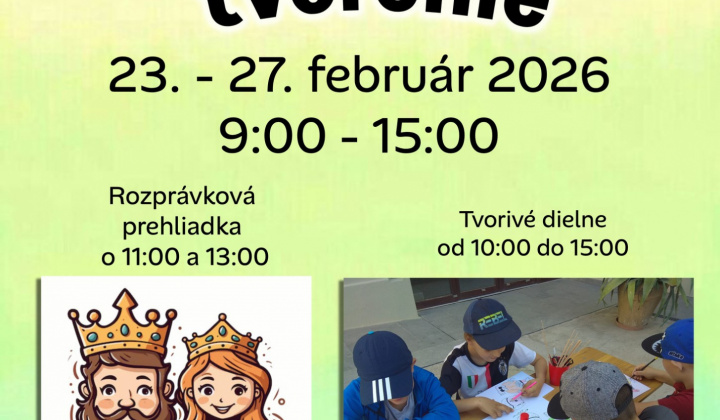 1. fotografia fotogalérie Aktuality / Pozvánka na podujatie Prázdninové tvorenie - foto