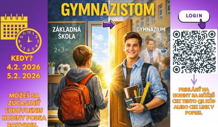 1. fotografia fotogalérie Aktuality / Pozvánka na Dni otvoreného vyučovania - foto