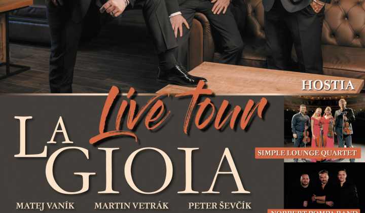1. fotografia fotogalérie Aktuality / Live tour -  La GIOIA - foto