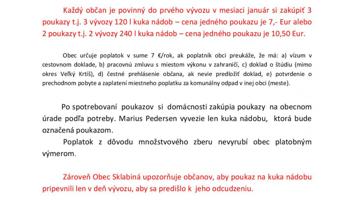 2. fotografia fotogalérie Odvoz odpadu / Odpadové hospodárstvo - foto