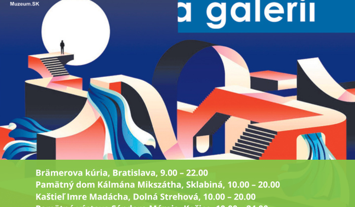 Meghívó Múzeumok Éjszakája // Pozvánka Noc múzeí a galérií