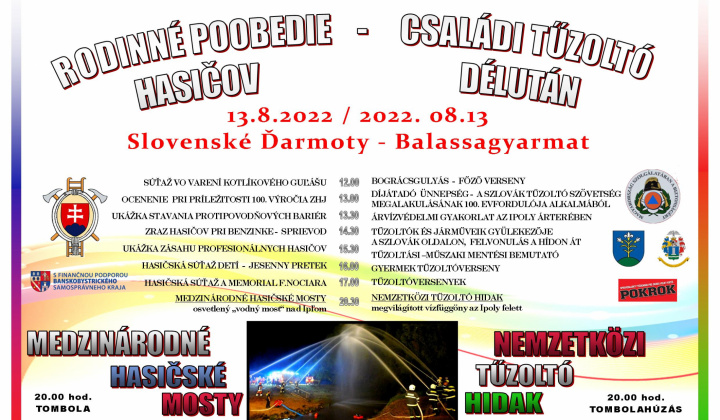 Rodinné poobedie hasičov / Családi tűzoltó délután