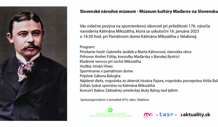 Pozvánka na spomienkovú slávnosť