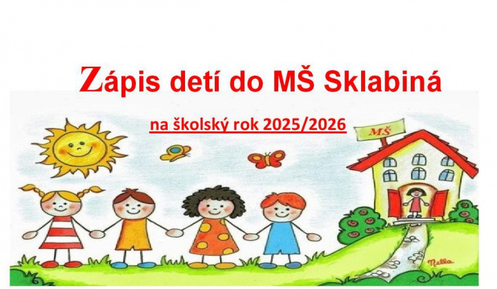 Zápis do MŠ 2025-2026