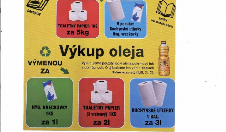 Fotka - Výkup papiera a oleja