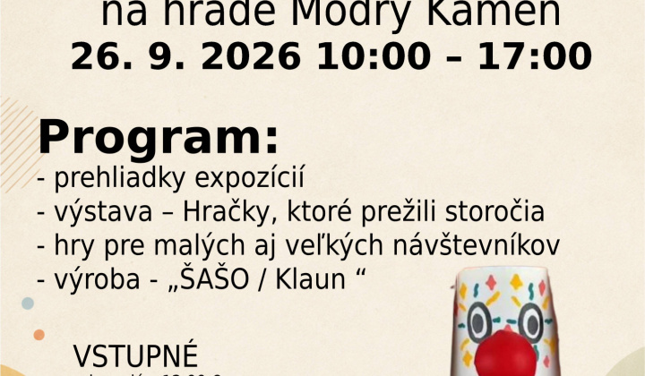 Fotka - Deň hrania na hrade Modrý Kameň
