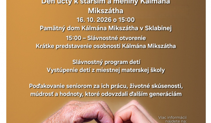 Fotka - SRDCE MÚZEA BIJE PRE SENIOROV